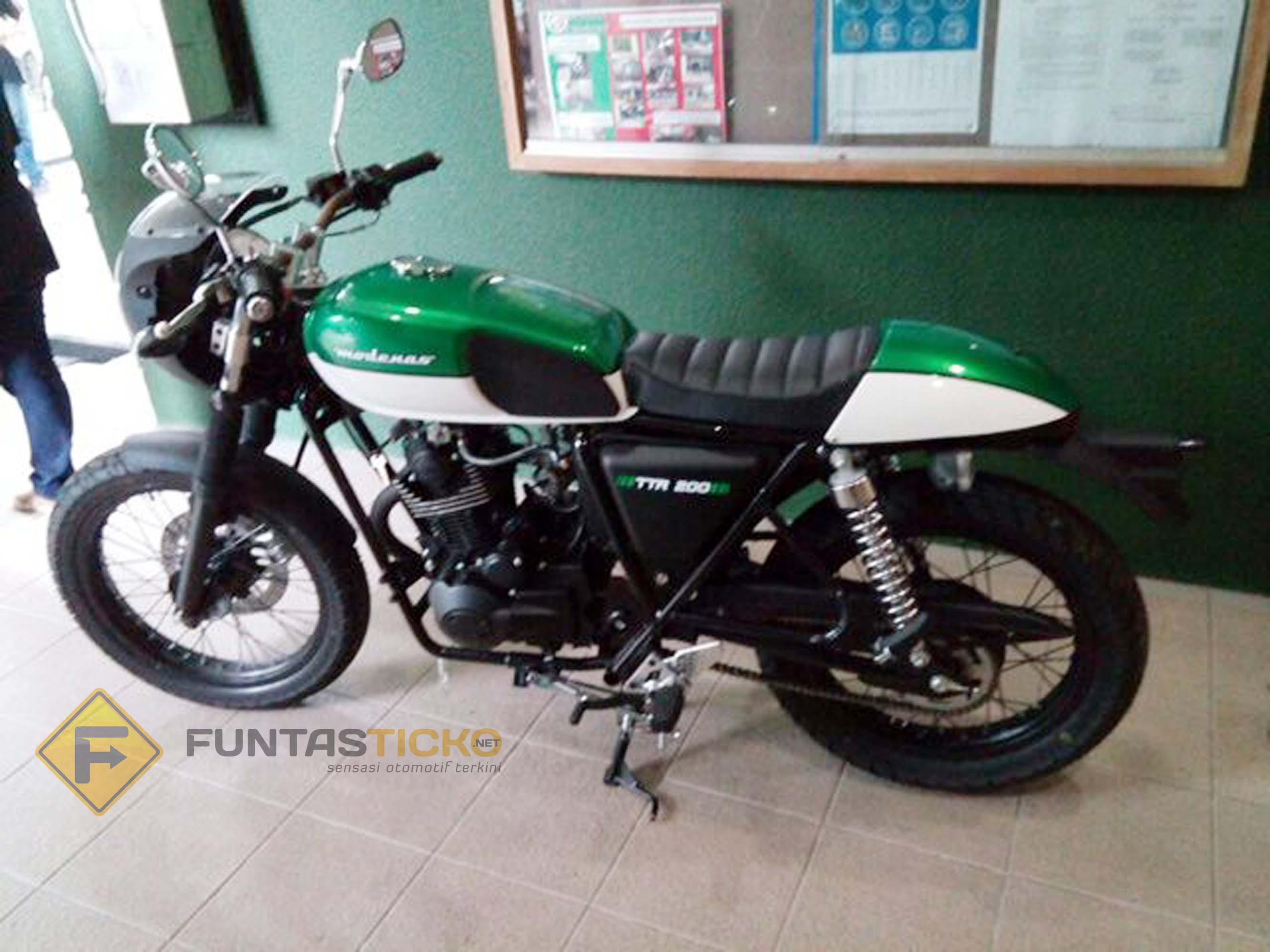 PANAS Prototaip Modenas TTR200 Cafe Racer Funtasticko