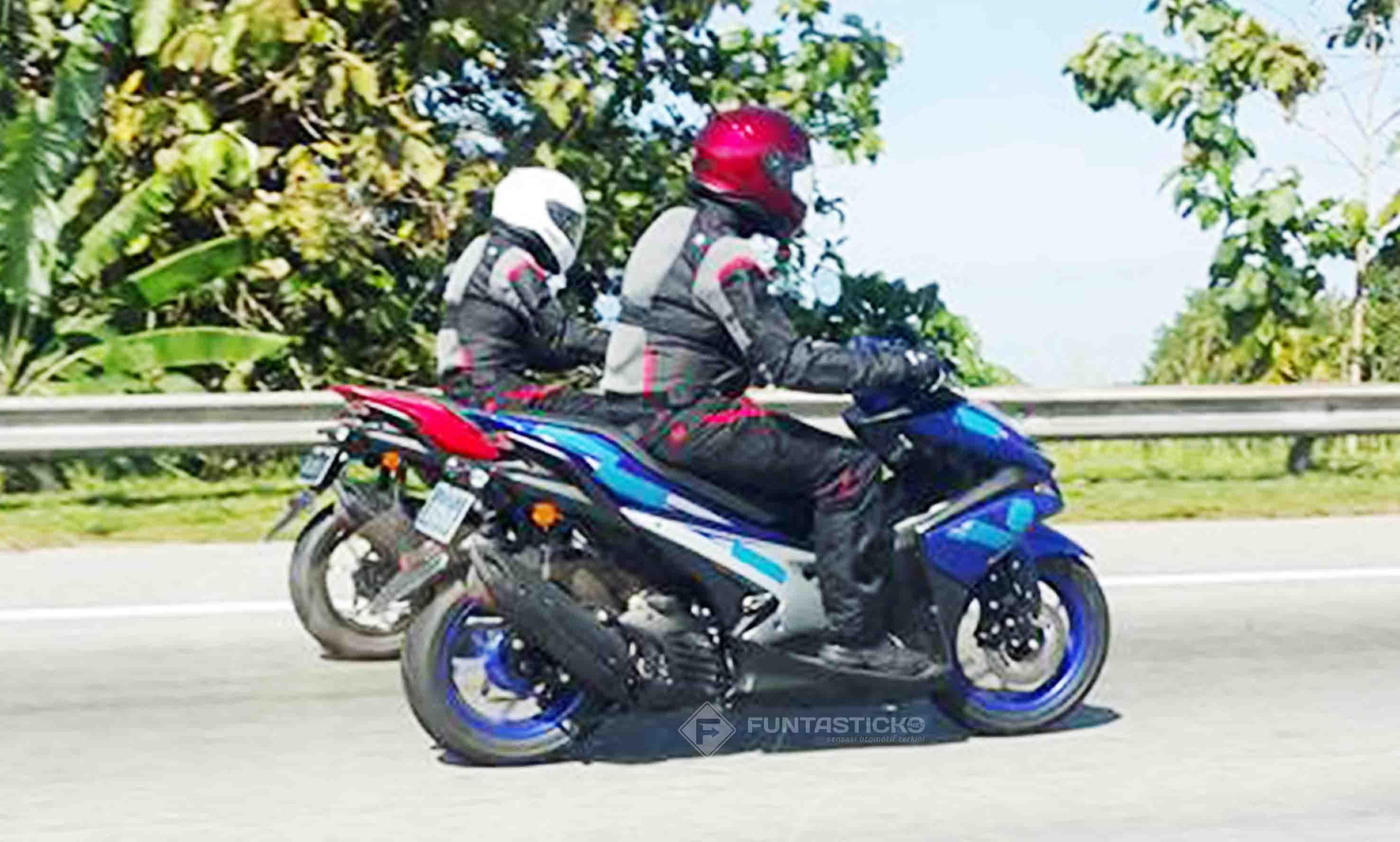 INTIP Yamaha NVX 155 AEROX sedang diuji funtasticko net