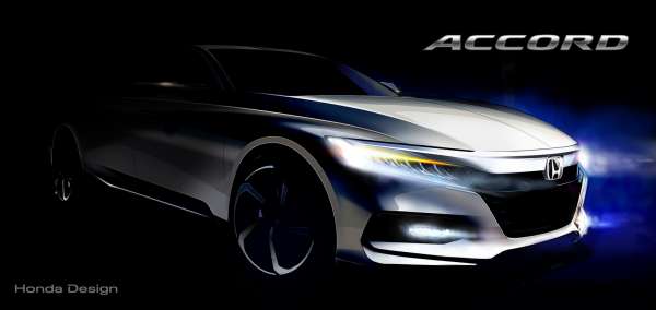 Honda tayang lakaran Accord 2018  funtasticko.net