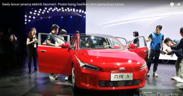 MESTI TONTON : Geely lancar jenama elektrik Geometri 