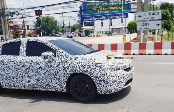 INTIP : Honda City 2020 sedang jalani ujian di Thailand 