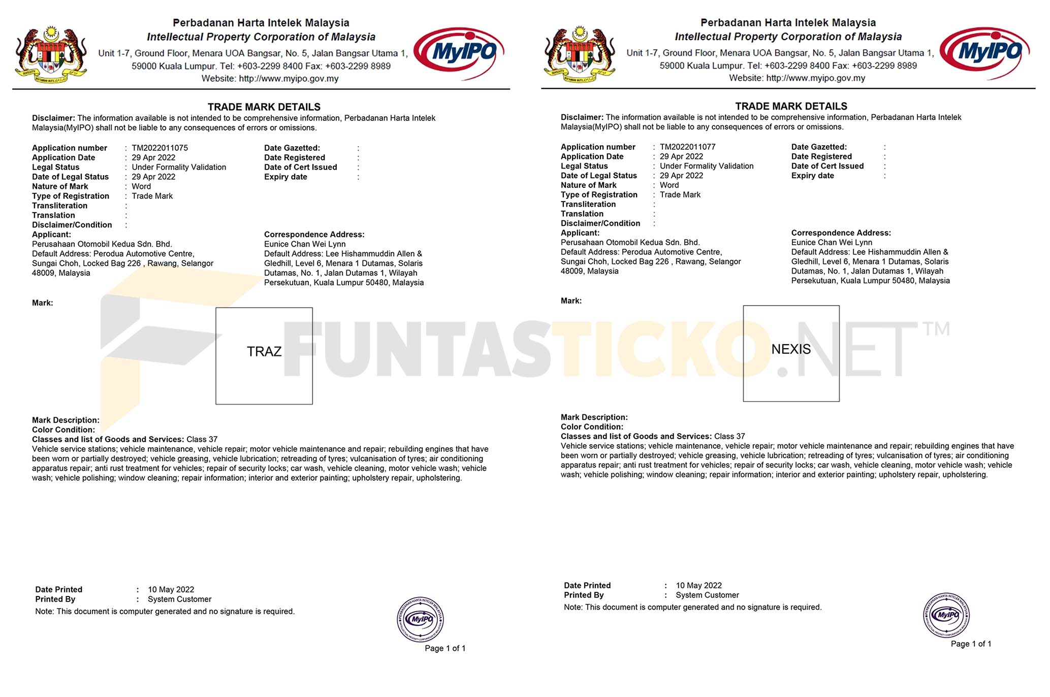 Perodua Daftar Tanda Dagang Nama Traz Dan Nexis Di MyIPO, Adakah Ia ...